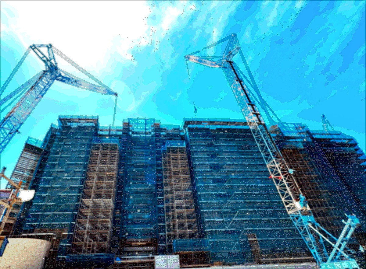 新築工事現場